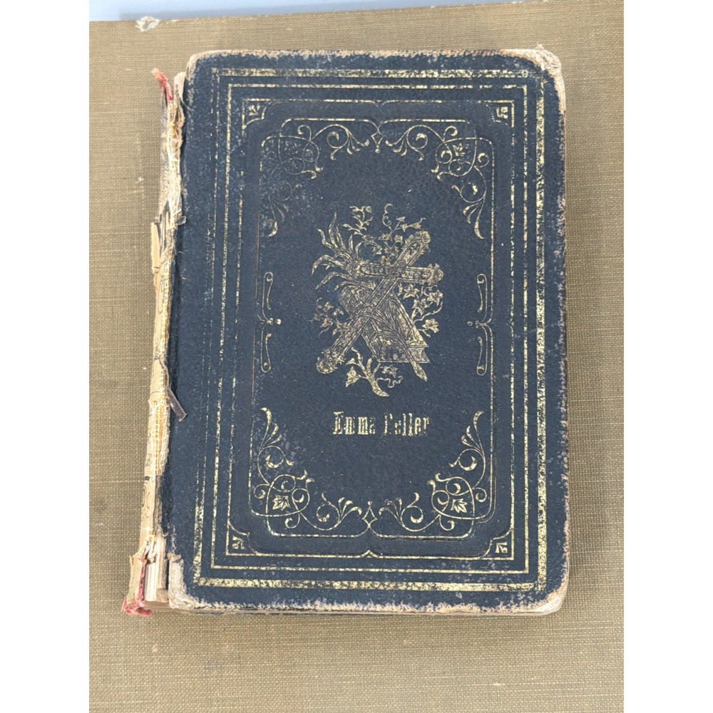 1883 Deutsches Gesangbuch German Hymnal Evangelical Lutheran Church Philadelphia